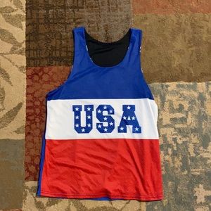 Reversible USA Tank